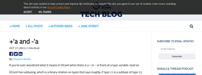Jane Street Tech Blog - +'a and -'a