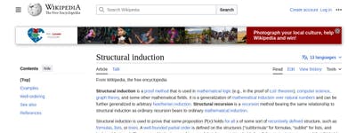 Structural induction - Wikipedia